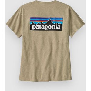 Patagonia - P-6 Logo Responsibili-Tee - T-Shirt - Pumice