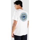 Quiksilver - EV Beach Blast - T-shirt - Wit - 100% Katoen