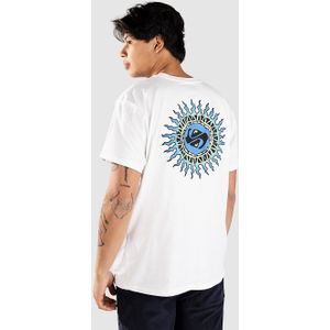 Quiksilver - EV Beach Blast - T-shirt - Wit - 100% Katoen
