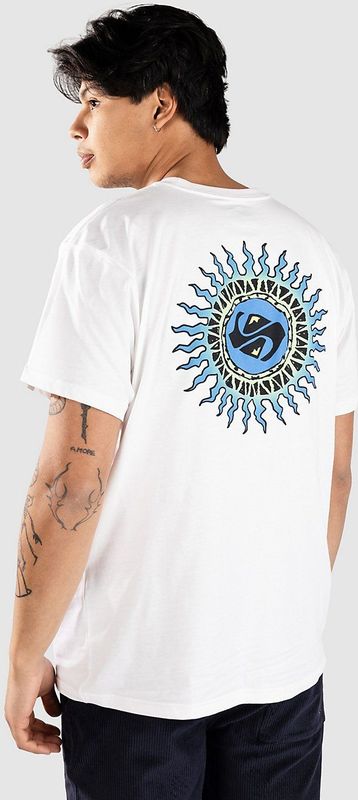 Quiksilver - EV Beach Blast - T-shirt - Wit - 100% Katoen