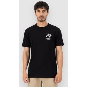 Mons Royale - Icon Merino Classic Thumbs - T-shirt - Zwart