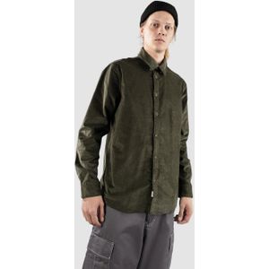 Overhemd - Effen - Corduroy - Lange Mouw - Regular Fit
