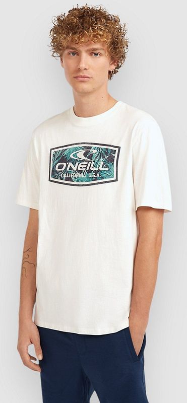 O'Neill - Graphic T-shirt - Katoen - Wit