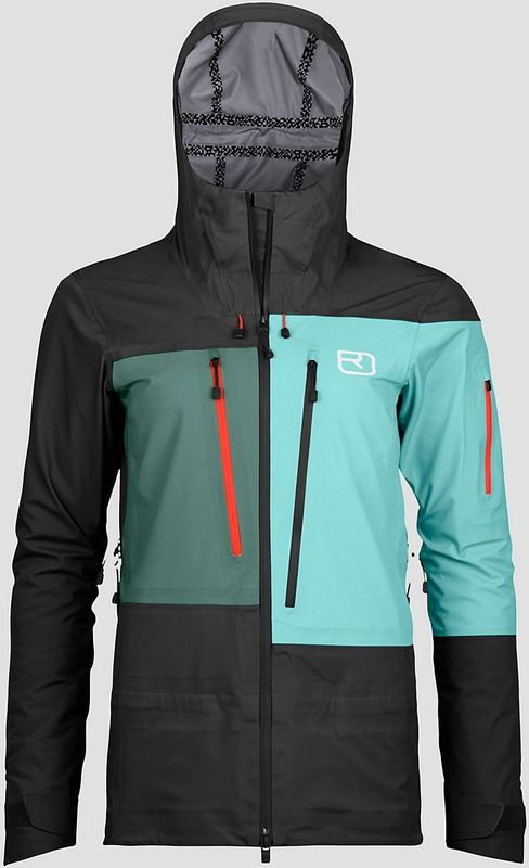 Ortovox - 3L Deep Shell Jacket - Ski-jas - Zwart - Waterdicht - Dames
