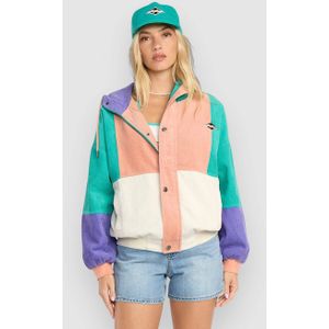 Billabong - Set The Tone - Jasje - Aquablauw - Lange Mouwen - 100% Katoen