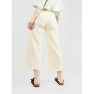 Sparrows - Crop Wide Leg Jeans - Denim - Stijve Katoen - Hoge Taille