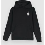 Volcom - ICONIC STONE - Sweatshirt - Zwart - Capuchon met Trekkoord