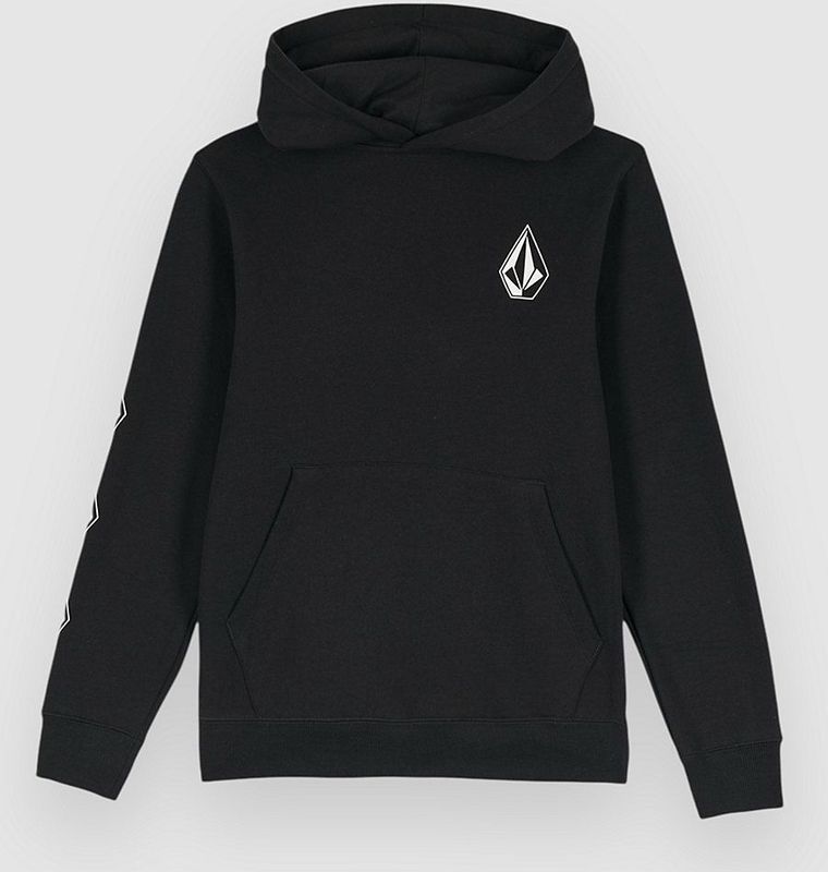 Volcom - ICONIC STONE - Sweatshirt - Zwart - Capuchon met Trekkoord