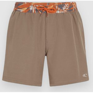 O'Neill - Pocket Print - Zwembroek - Blauw - 50% Polyester, 42% Gerecycled Polyester, 8% Elastaan