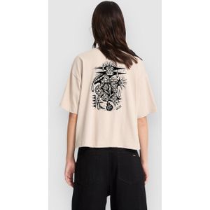 Volcom Shirt 'FA Vaderetro 2'  beige / zwart