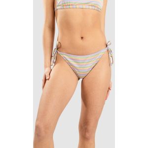 Roxy Wavy Stripe Cheeky Tie Side Bikini broek