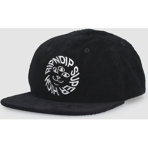 RIPNDIP Kinetic Field 6 Panel Corduroy Strapback Cap