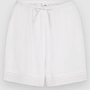 O'Neill - Essentials Embroidery - Korte Broek - Wit - Livaeco-viscose