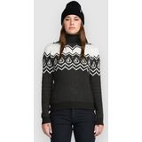 Volcom - Fireside - Trui - Dames - Hoge Hals - 12g Jacquard Breisel