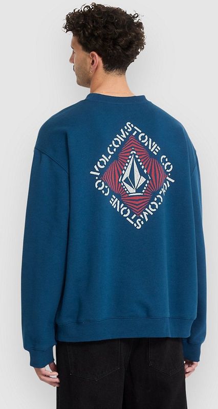 Volcom - Watanite - Sweatshirt - Blauw - Heren