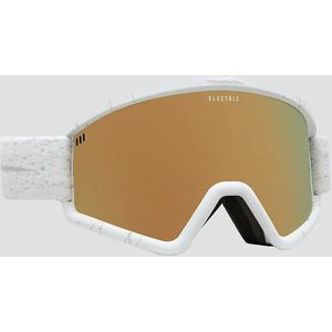 Electric HEX (Invert) Matte Speckled White Goggle