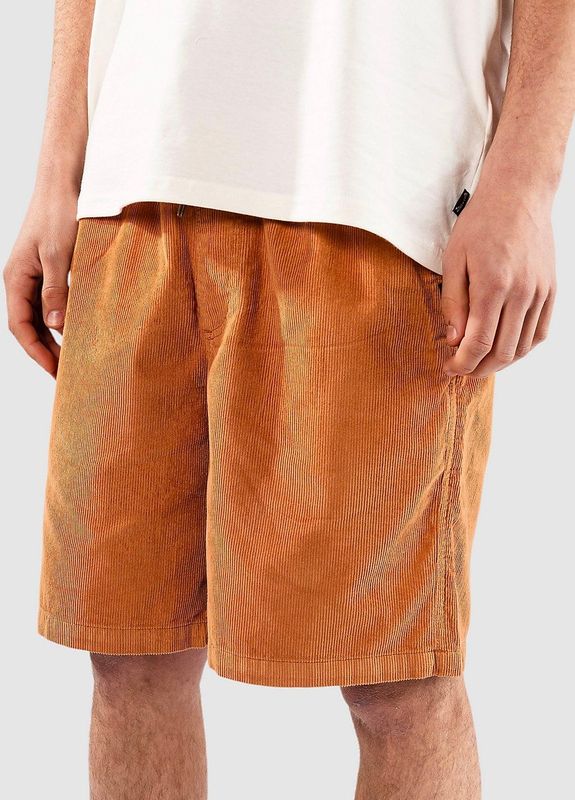 Quiksilver - TAXER - Korte Broeken - Bruin - Cord