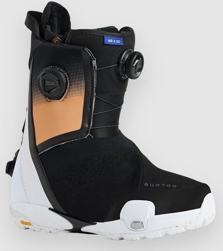 Burton - Waverange X Step on Regular Orange Cream / Multi Snowboardlaarzen - Dames - Maat 39 - Zwart