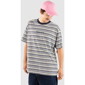VANS - Cameron - T-shirt - Geel Zwart Wit - Gestreept