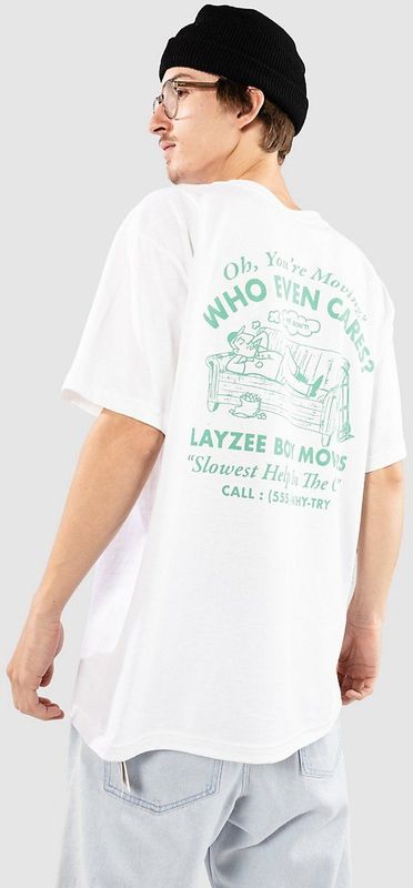 Vans - Moving Co SS Tee - T-shirt - Wit - Heren - 100% Katoen