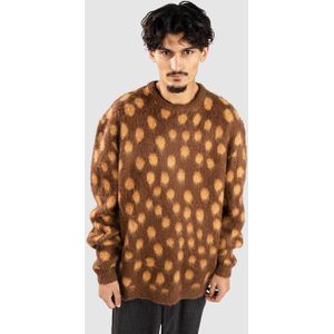 Santa Cruz - Jaguar Knit Crew - Trui - Bruin