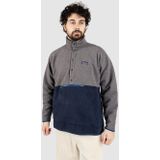 Patagonia Retro Pile 1/2 Snap Pullover Fleecetrui (Heren |grijs)