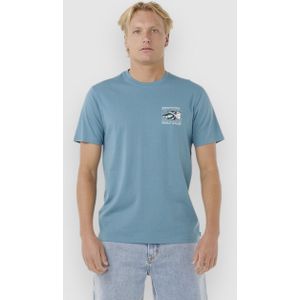 Rip Curl Hazed & Tubed Tee T-shirt (Heren |turkoois)