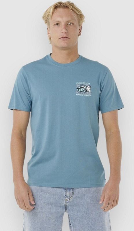 Rip Curl Hazed & Tubed Tee T-shirt (Heren |turkoois)