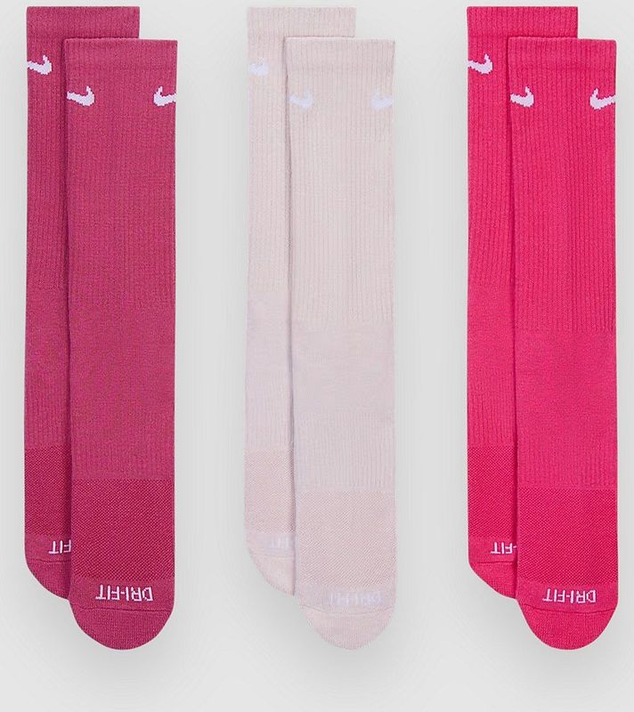 Nike - Everyday Plus Cushioned - Trainingssokken - Meerkleurig - 3 Paar