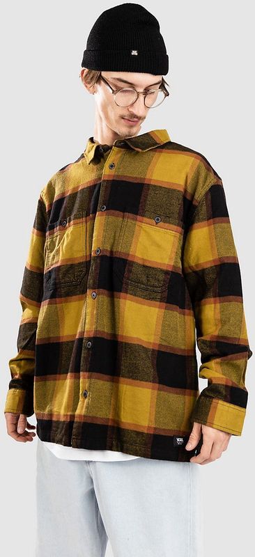 Vans - Larkspur Plaid - Flanellen Overhemd - Groen - Katoen