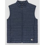 Quiksilver - Scaly Vest - Geïsoleerd Jack - Heren - Regular Fit - Gerecycled Nylon
