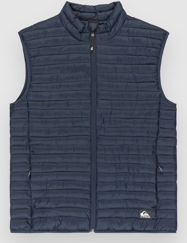 Quiksilver - Scaly Vest - Geïsoleerd Jack - Heren - Regular Fit - Gerecycled Nylon