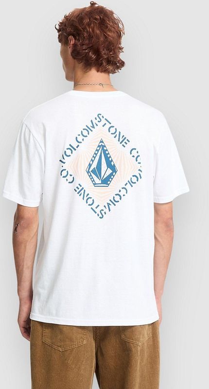 Volcom - OBTICAL BSC - Shirt - Donkerblauw - Motiefprint