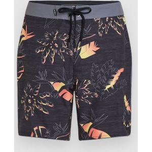 O'Neill - Hyperfreak Mysto Scallop Boardshort - Zwart - Polyestermix