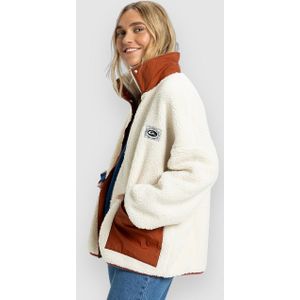 Quiksilver - Minto Sherpa - Fleecevest - Beige