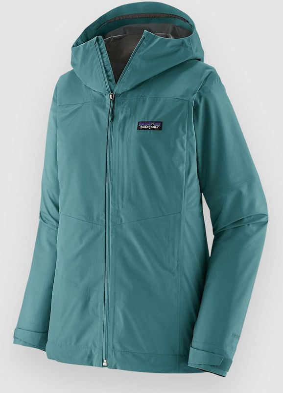 Patagonia - Women Boulder Fork Rain Jacket - Wetland Blue - Damesregenjas