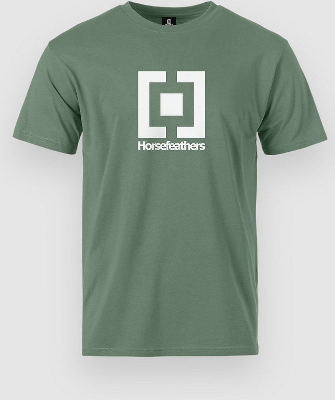 Horsefeathers - Base T-shirt - Olijfgroen - Heren