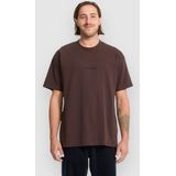 Volcom - Stone LSE - T-shirt - Donkerbruin - Katoen - Losse Pasvorm