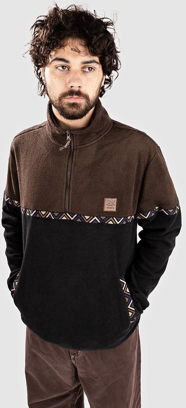 Iriedaily - Monte Noe - Fleecetrui - Zwart