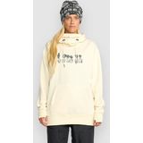 Volcom - Riding Hydro P/o - Fleece Hoodie - Dames - Met Kap - 290g Hydrofleece