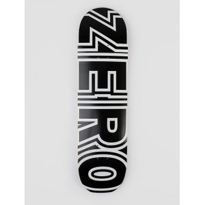 Zero Bold Black 8.5" Skateboard deck