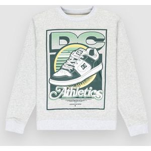 DC Shoes - Manteca Tribute - Sweatshirt - Light heather grey - Lange Mouwen - 55% Katoen