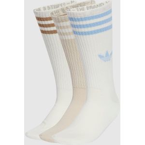 adidas Originals - Sportsokken - Offwhite/Clear Brown - Katoen/Polyester