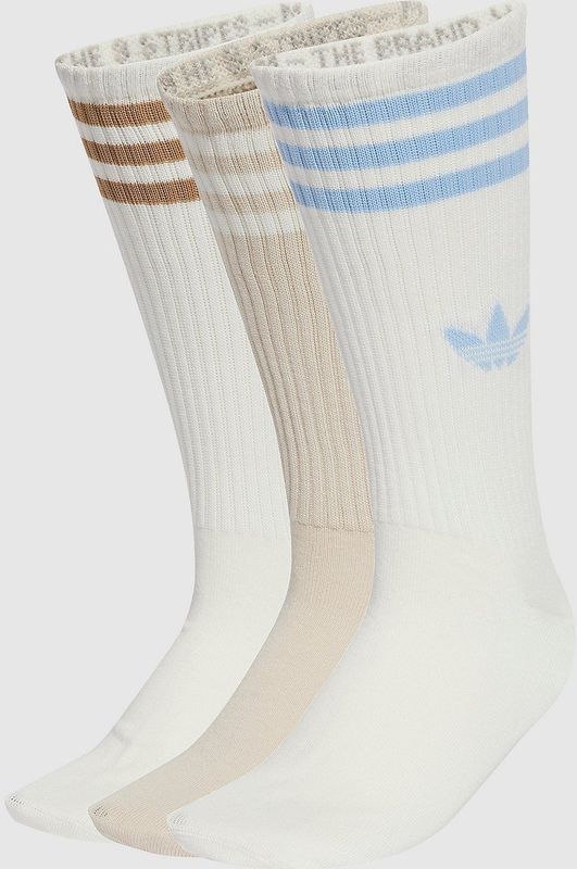 adidas Originals - Sportsokken - Offwhite/Clear Brown - Katoen/Polyester