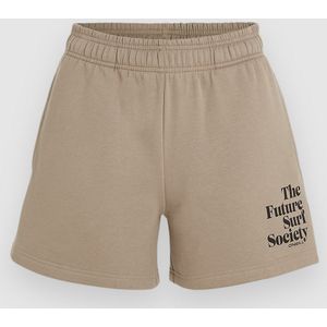 Future Surf Society - Sportbroek - Zwart - Sweatstof - Hoge Taille