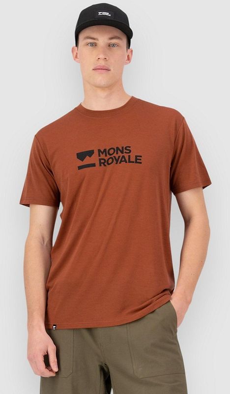 Mons Royale - Icon - T-shirt - Rood
