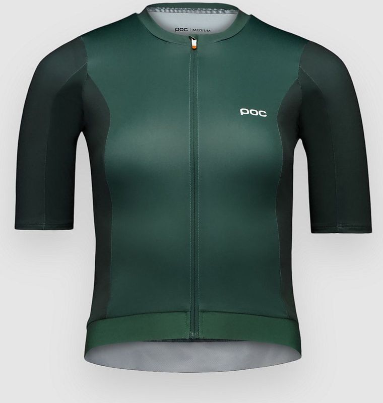 POC - Cadence Jersey - Fietsshirt - Groen - 91% Polyester, 9% Elastaan