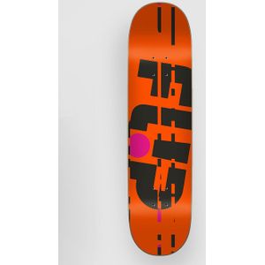 Flip Team Glitch Orange 8.0"X31.50" Skateboard Deck