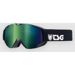 TSG Expect Mini 2.0 Solid Black-Green Goggle
