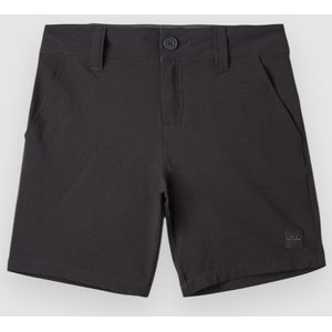O'Neill - Hybrid Chino Korte Broek - Black Out - 50% Polyester, 42% Gerecycled Polyester, 8% Elastaan